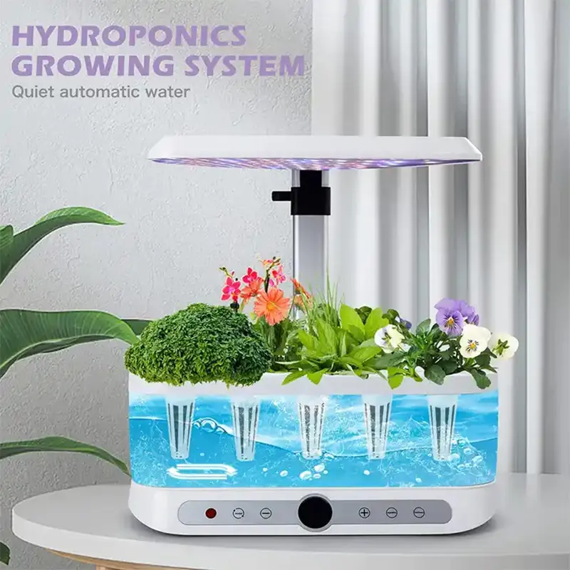 Indoor Herb Garden Kit with Grow Light